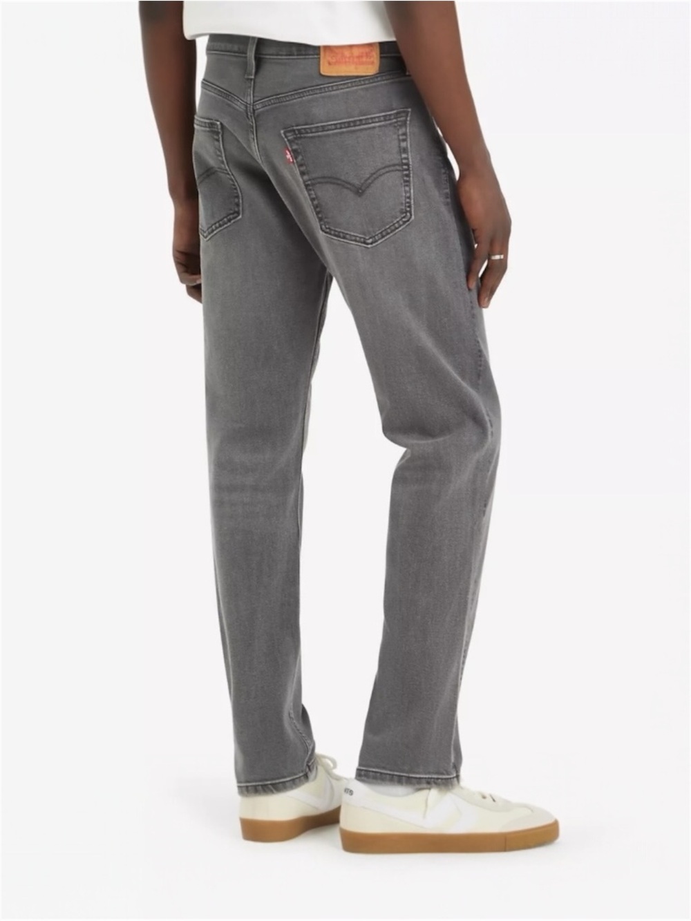 LEVI’S Men’s 502 Taper 33x32 Faded Black/Grey Jeans